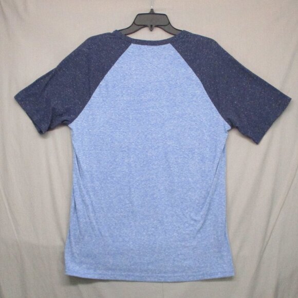 DC Comics Character Graphic Print Raglan Short Sleeve Blue Men Size | L - Picture 8 of 10